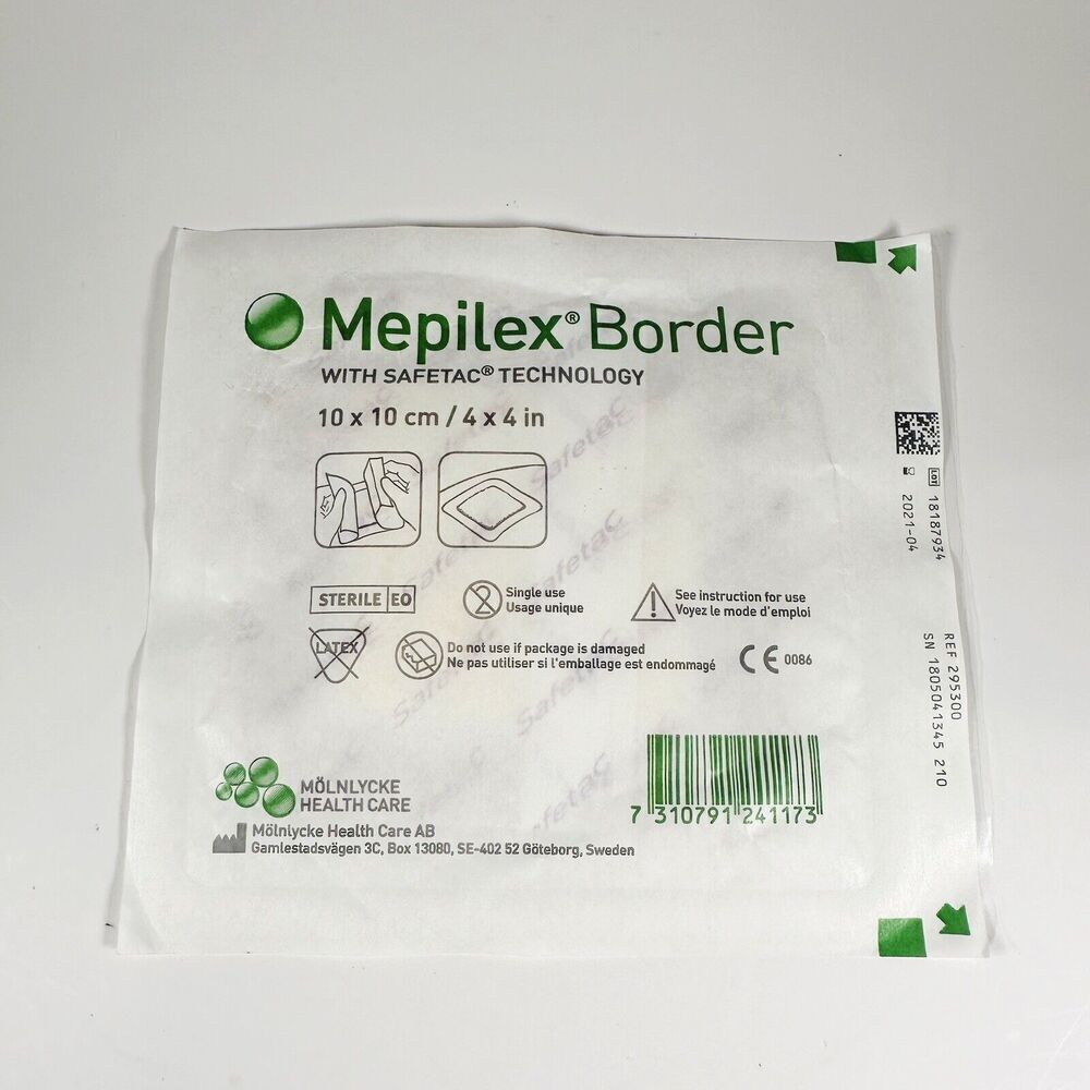 1 Monolyke MEPILEX‎ BORDER 4"X4" 295300 4/2021